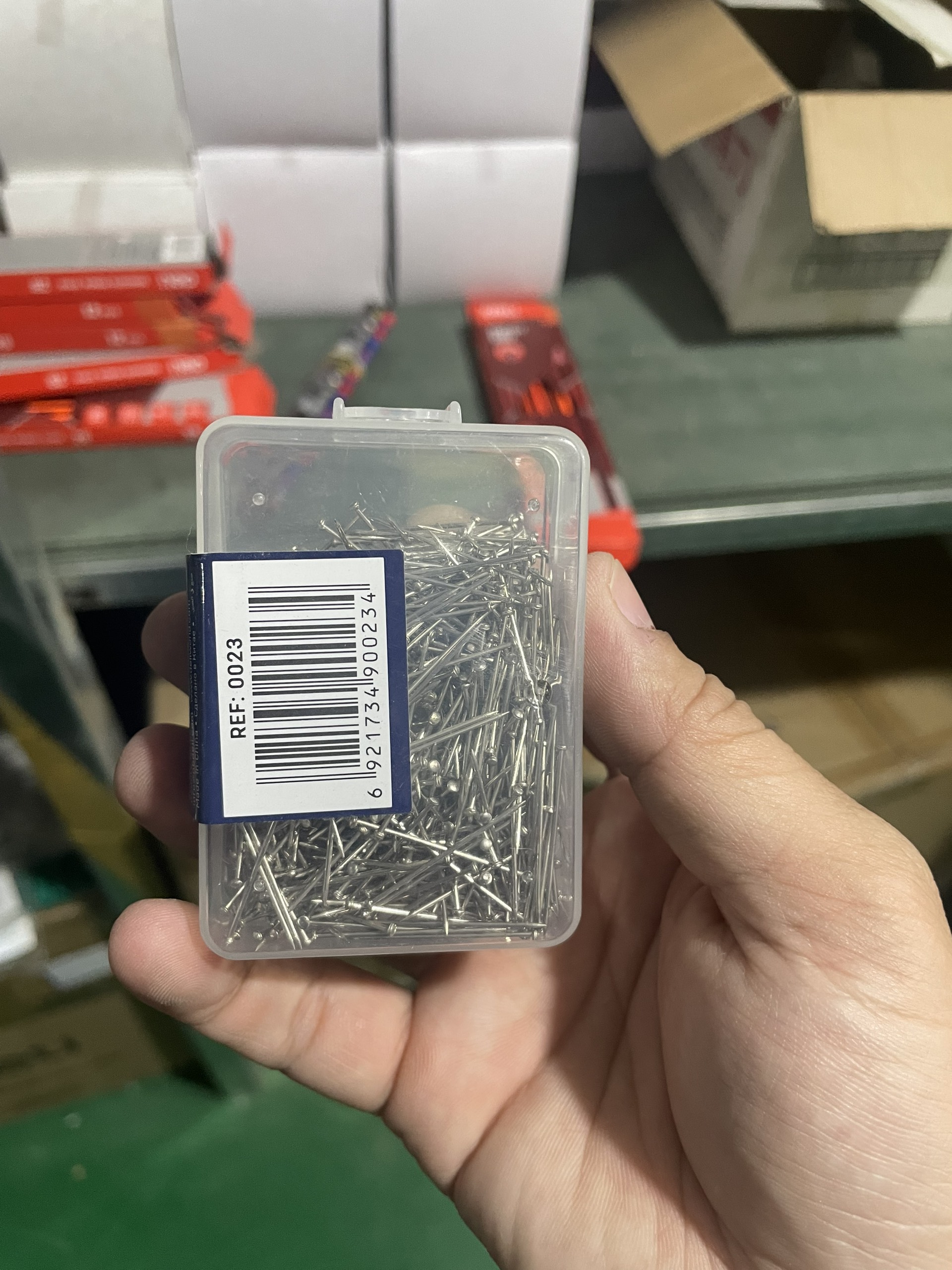 Đinh Ghim, Ghim Cài Nhọn Deli E0023 Hợp Kim Thép Cao Cấp Cứng Cáp