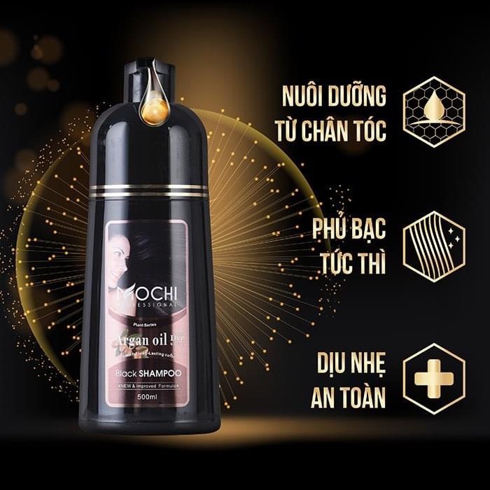 ( Sale sập sàn) Dầu gội phủ bạc Mochi chính hãng