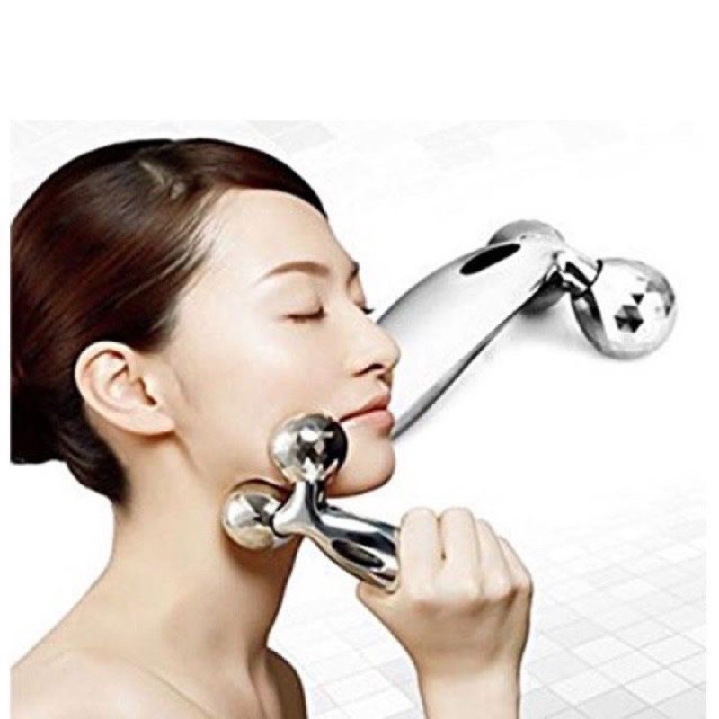 [HCM]lăn massage mặt 3D VLINE nâng cơ