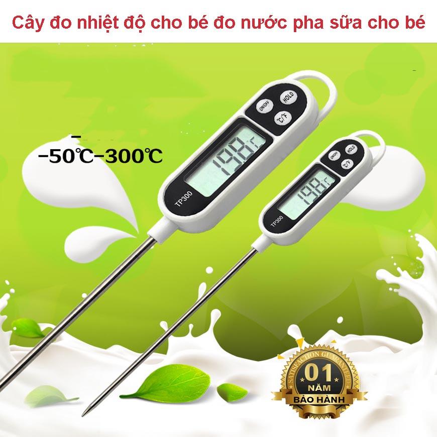 Đo nhiệt độ nước pha sữa, Nhiệt kế điện tử, nhiệt kế đo nước, Nhiệt kế pha sữa, Nhiệt kế nấu ăn KT300. Nhiệt Kế Đo Nước Sữa Nấu Ăn Và Nhà Bếp tiện lợi, dễ sử dụng.