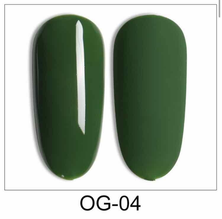 Set 6 chai Sơn Gel AS mã OG