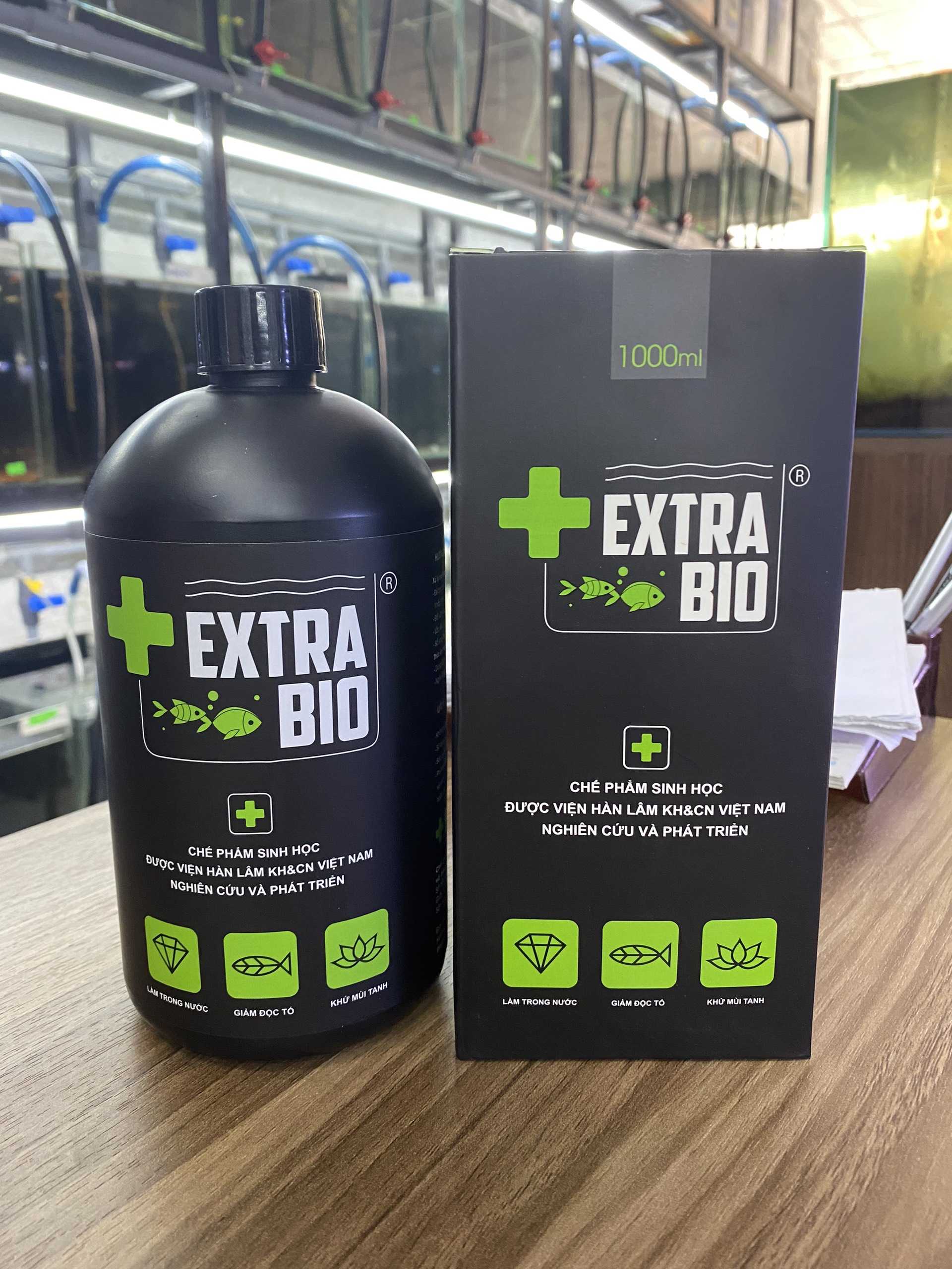 Chế phẩm sinh học Extra Bio làm trong nước