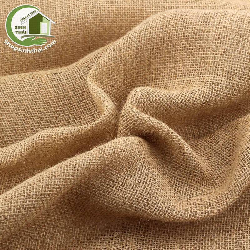 [HCM]1 mét vải bố thô khổ 120cm - vải làm túi xách phông nền chụp hình ảnh trang trí [ 1m x khổ 120cm ] - cắt liền 1 tấm lớn tùy số lần đặt