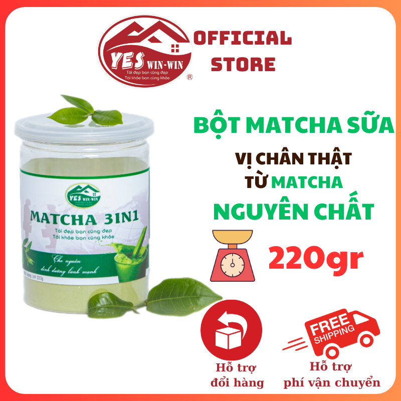 Trà Matcha sữa tiện lợi Nhật Bản - Yeswinwin