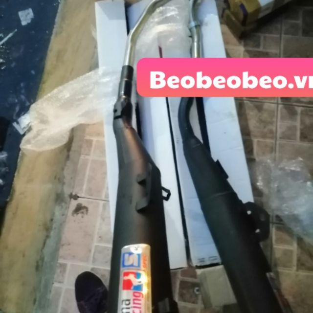 pô xe máy uma exciter 150 (pô móc sài gòn) Có Video