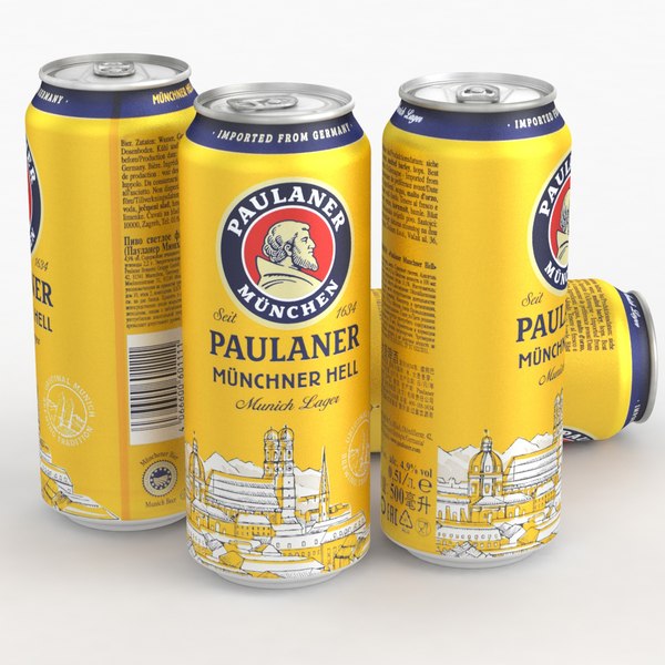 Bia Paulaner Munchner Hell - nhập khẩu Đức - 1 lon 500ml