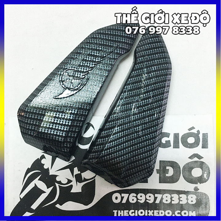 Cặp ốp gác chân sau Sh 2020 - 2021 - 2022 cacbon nhỏ bên ngoài - phụ kiện carbon Sh 150i 125i