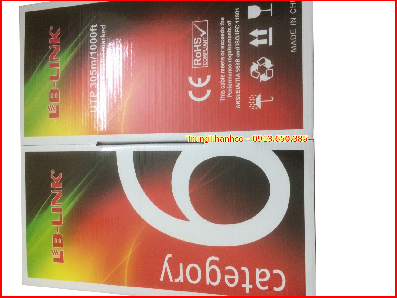 Dây Mạng Lb Link Cat6 CCA 305m Có Hộp Đựng