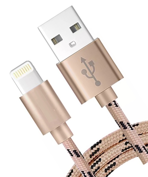 Cáp sạc dây dù chân Lightning dài 1M cho iPhone/iPad ( Màu ngẫu nhiên )