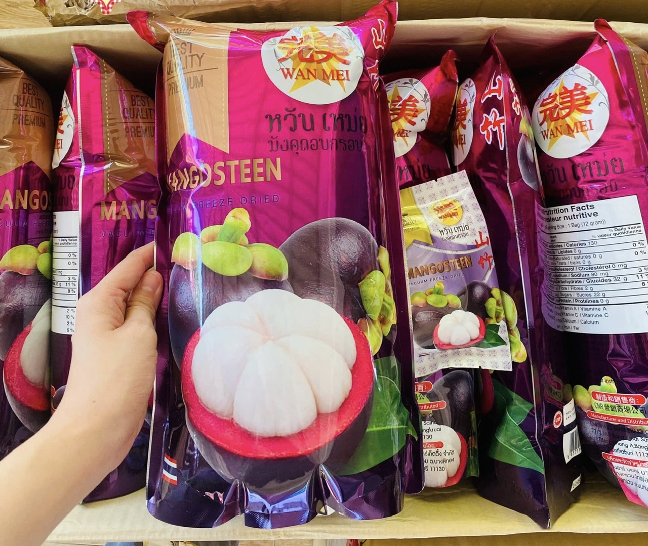 Sầu riêng sấy và trái Cây Sấy Thái Lan