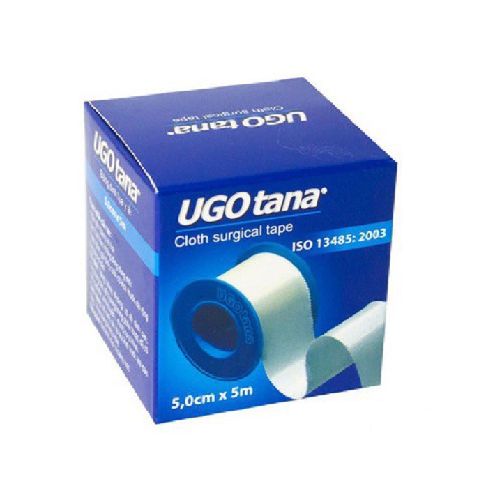 Băng Dính Cuộn Vải Lụa Y Tế Ugotana Kích Thước 5Cm X 5M
