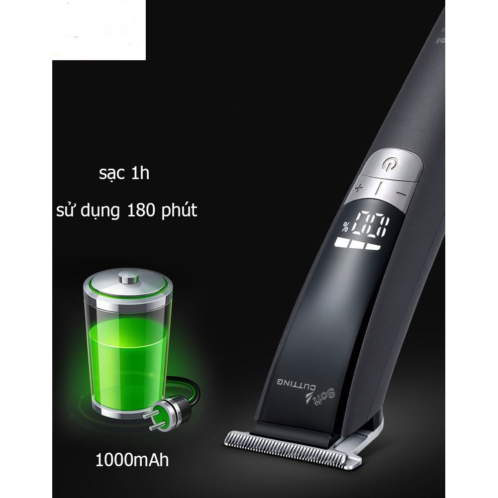 Tông đơ cắt tóc trấn viền codos CHC-339 công suất 7w màu đen