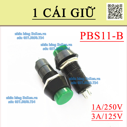 Nút nhấn GIỮ/NHẢ PBS11A/B làm nút ĐỀ xe