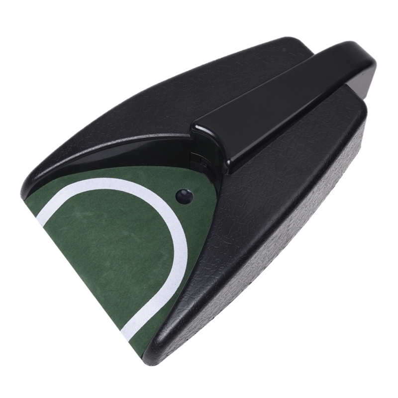 Battery-Operated Auto Return Putting Mat Golf Practice Cup