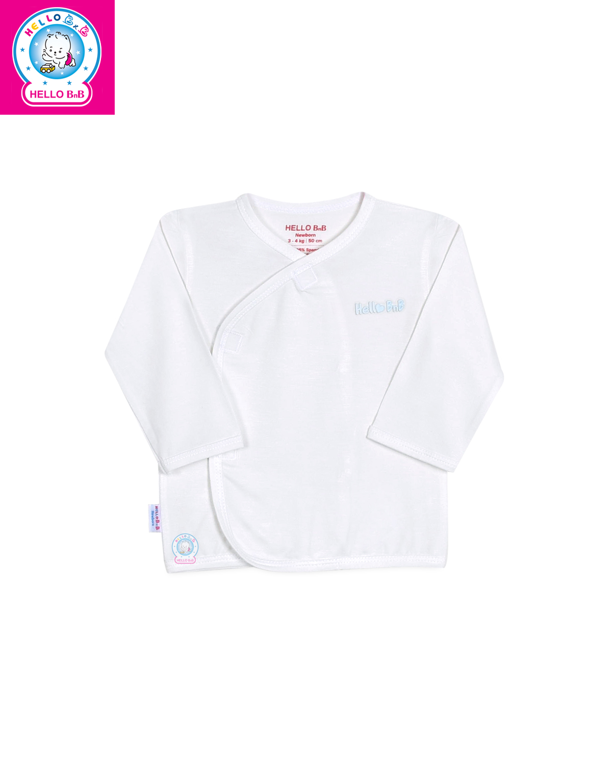 Áo dán xé trắng tay dài Bamboo ASS0055 - HELLO BnB