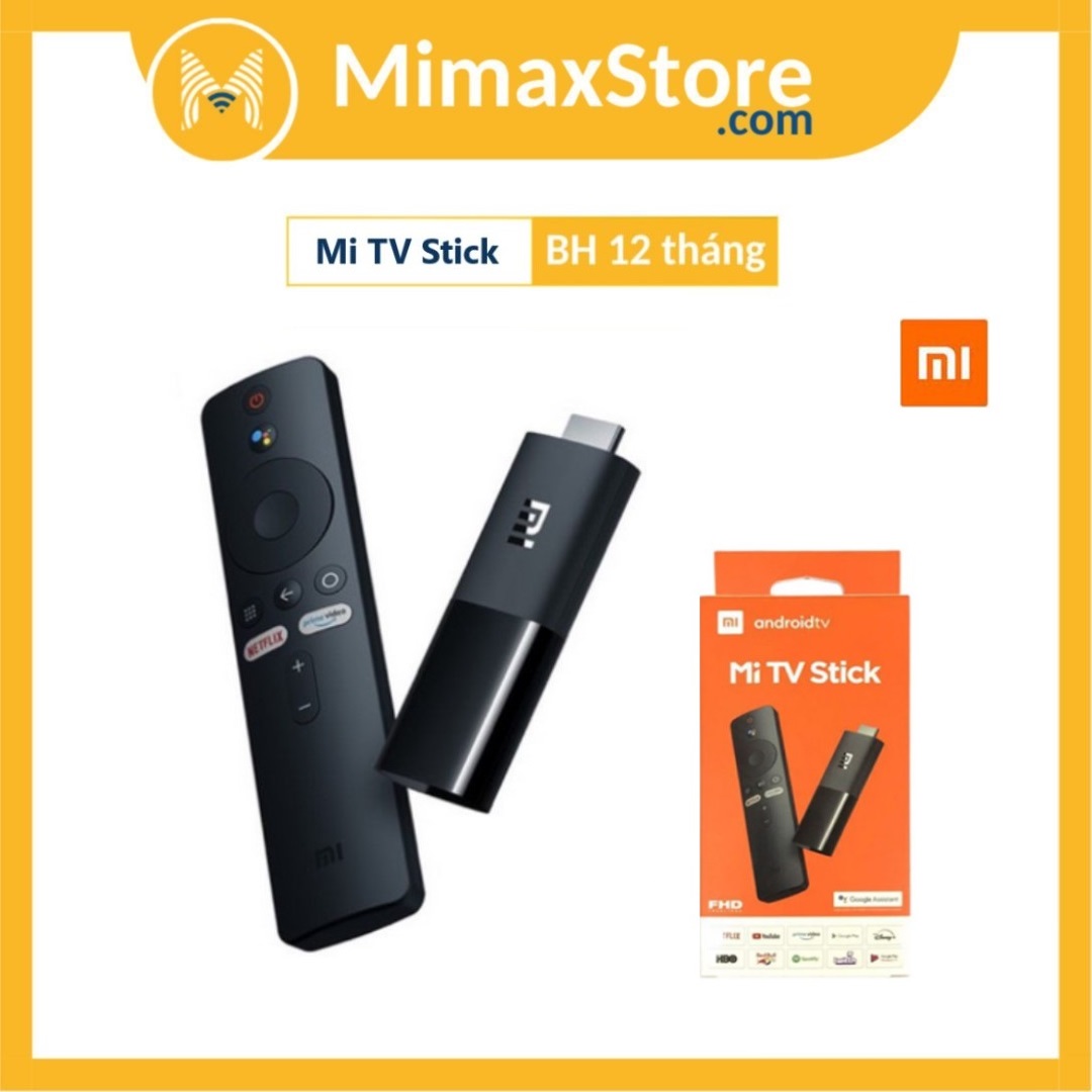 [HCM][Hỗ Trợ Tiếng Việt] Xiaomi Mi TV Stick Android TV Box Quốc Tế - PFJ4100US | Hàng Chính Hãng | Phân Phối Bởi DIGIWORLD