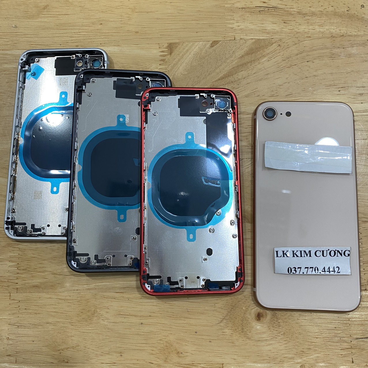 Bộ vỏ thay thế ip 8g zin