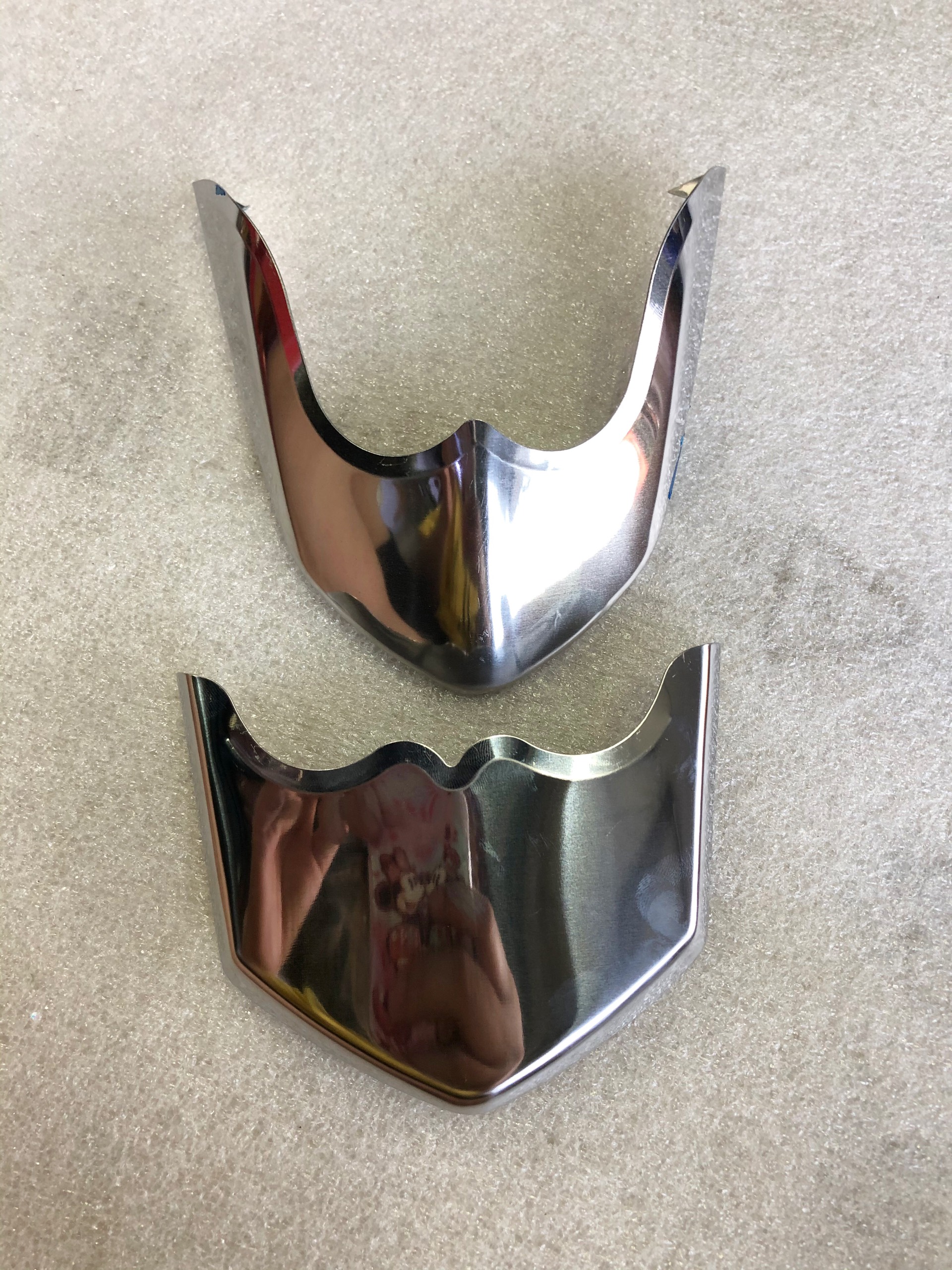 Stainless steel heavy duty 125 fi 2018 front and rear clamp