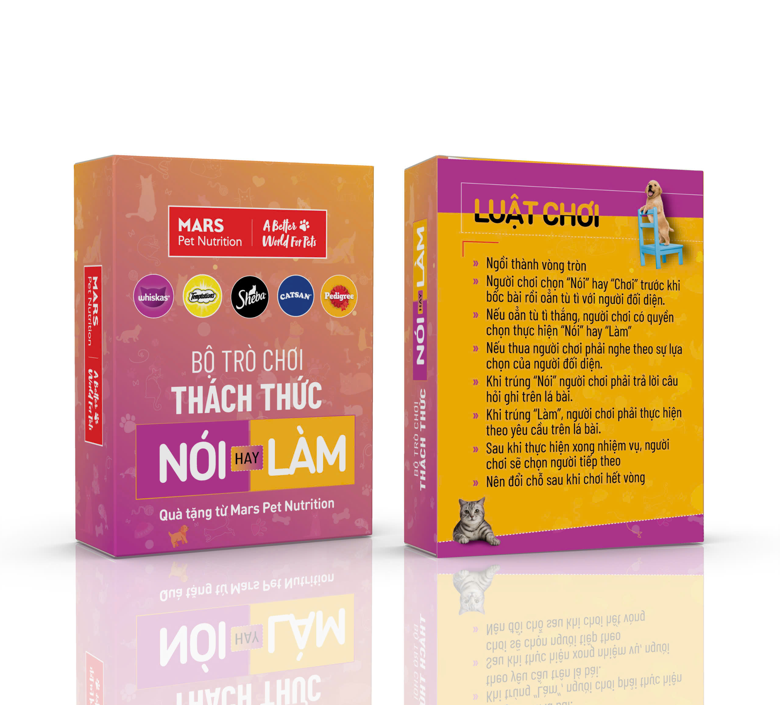 [Quà tặng không bán] Bộ đồ chơi Dám nói hay Dám làm