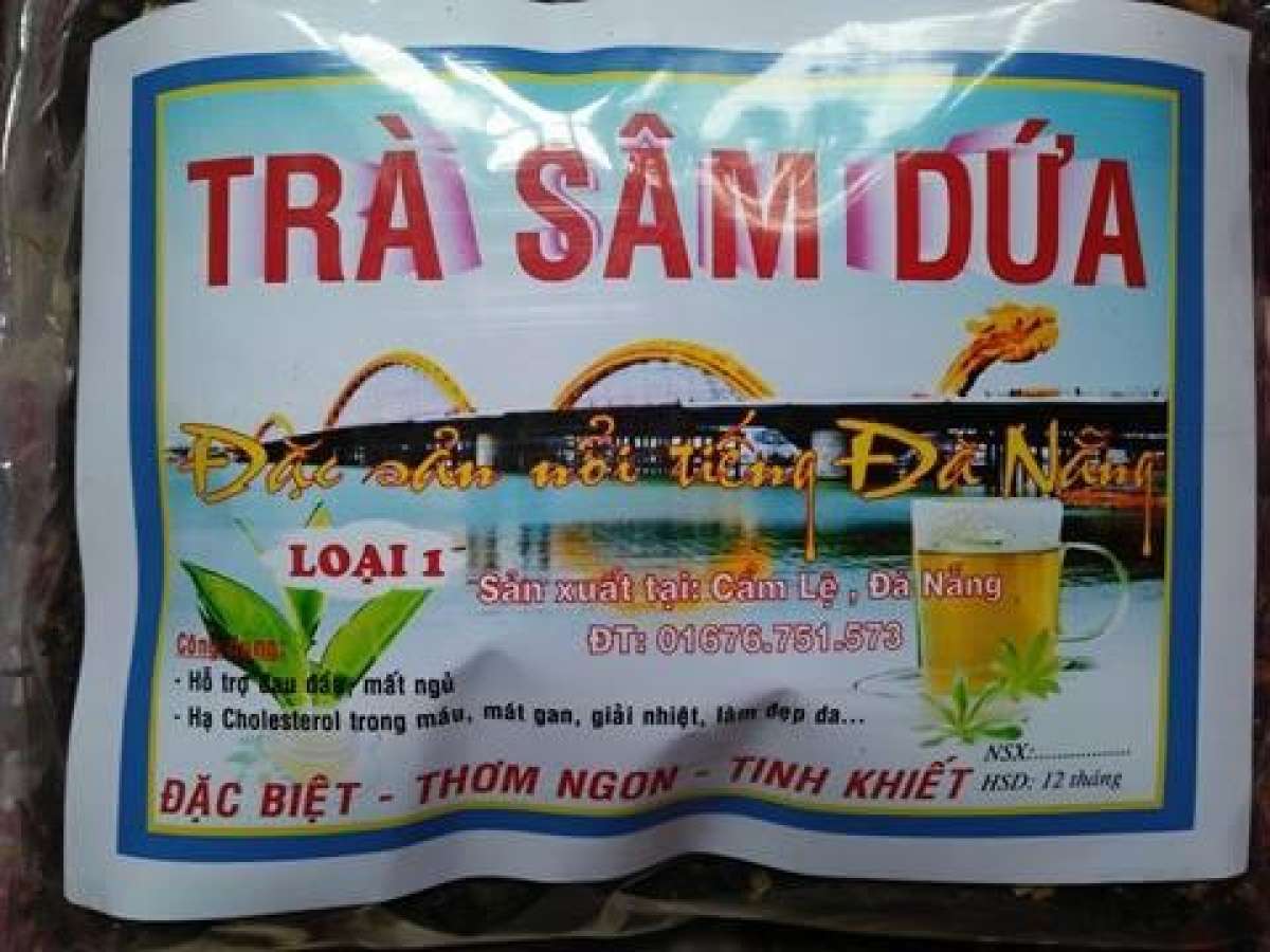 [HCM]COMBO 2 GÓI TRÀ SÂM DỨA ĐÀ NẴNG LOẠI 1 THƯỢNG HẠNG ( GÓI 500G)- Date mới
