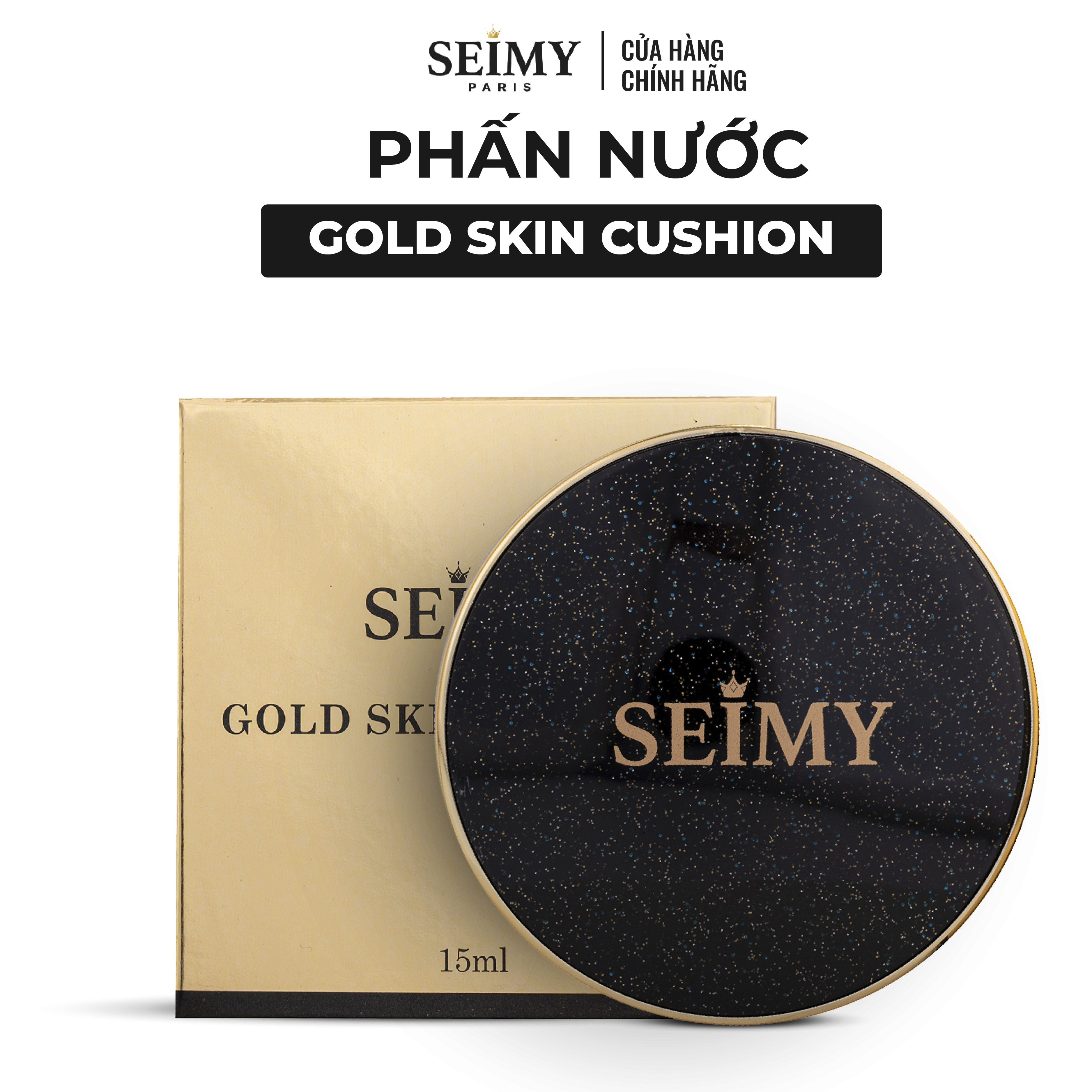 Phấn nước SEIMY - Gold Skin Cushion 15g
