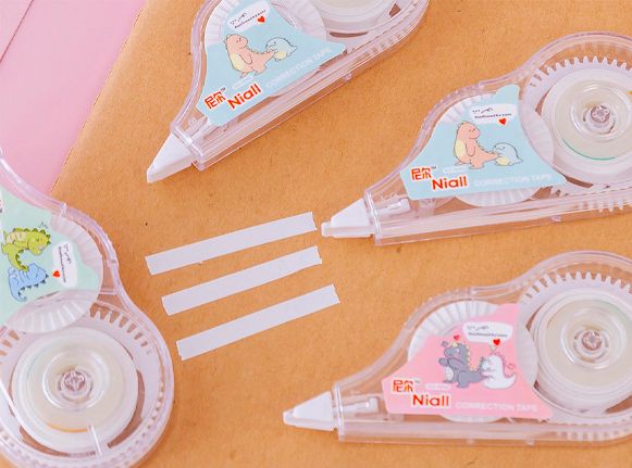 Set 3 Bút Xoá In Hình Khủng Long Đáng Yêu