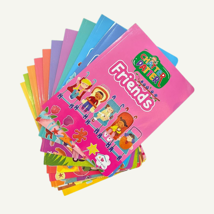 Bút chấm đọc học tiếng Anh Chatter Patter (12 sách + 100 thẻ đọc + 1 từ điển)