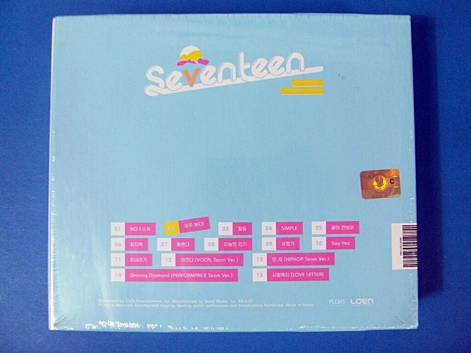 ALBUM SEVENTEEN [FIRST LOVE & LETTER] có sẵn Cửa Hàng Kpop
