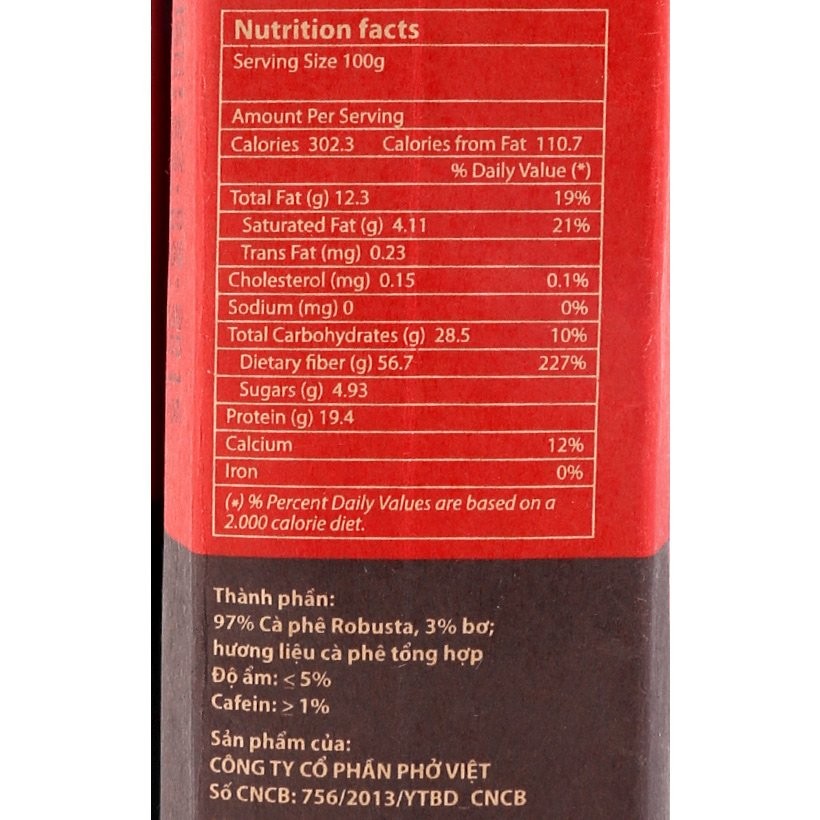 Cà phê rang xay Culi Highlands Coffee 200g