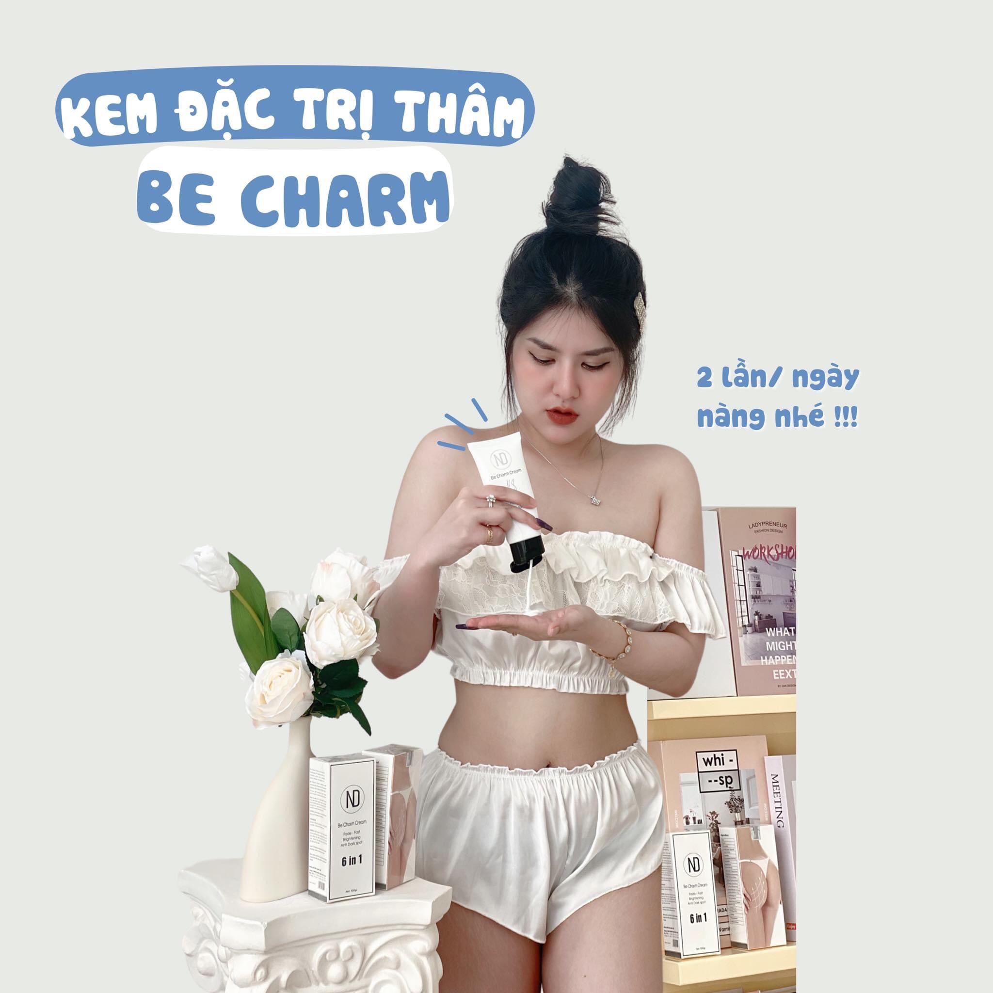 (Kèm Quà) Kem Giảm Thâm Body 6 In 1 Be Charm ND Tặng Muối Bò Hồng Chính Hãng Hỗ Trợ Sáng Da