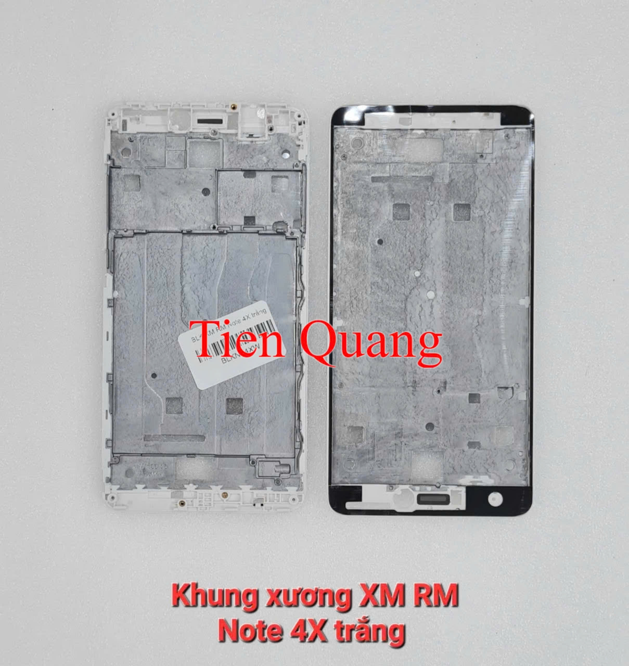 Bộ vỏ Xiaomi Redmi Note 4X (Gồm lưng liền viền, khung xương, kính cam, nút bấm)