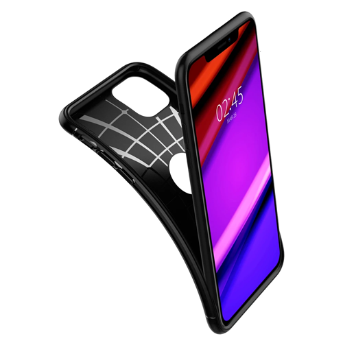 Ốp lưng iPhone 11 Pro Max Spigen Rugged Armor - Hàng Chính Hãng