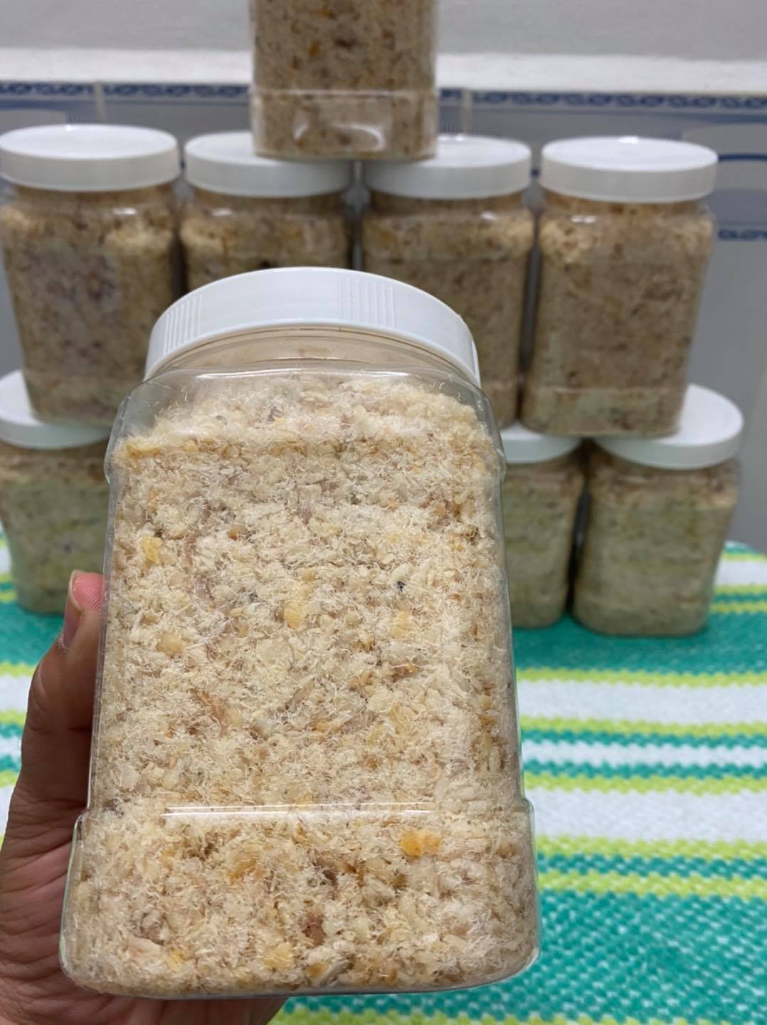 Chà bông cá lóc nhà làm_Hộp 500gr