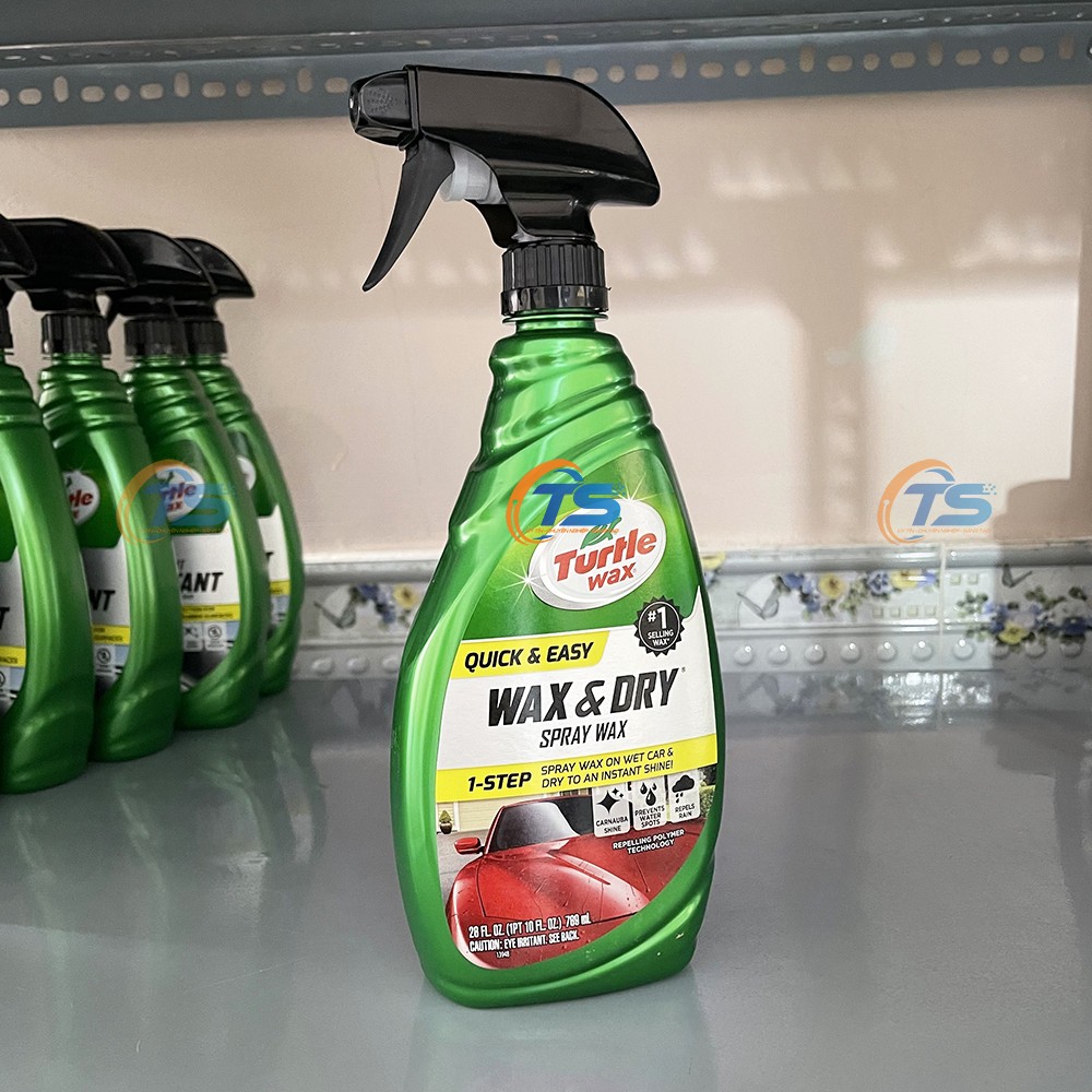 Dung Dịch Đánh Bóng Sơn Xe Nhanh Turtle Wax & Dry 769ml
