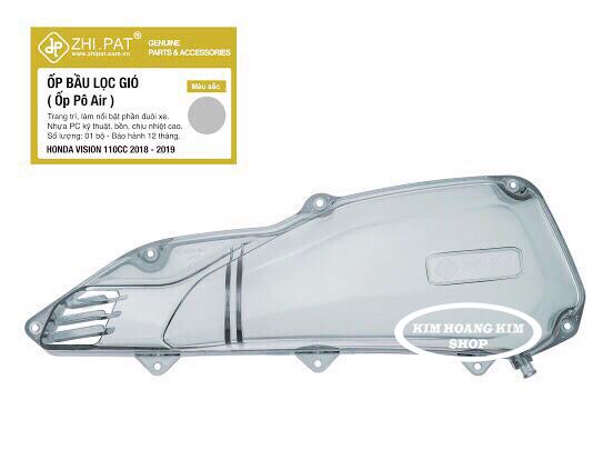 Ốp Lọc Gió Pô E Zhi.pat dành cho xe Vision (màu Xanh)