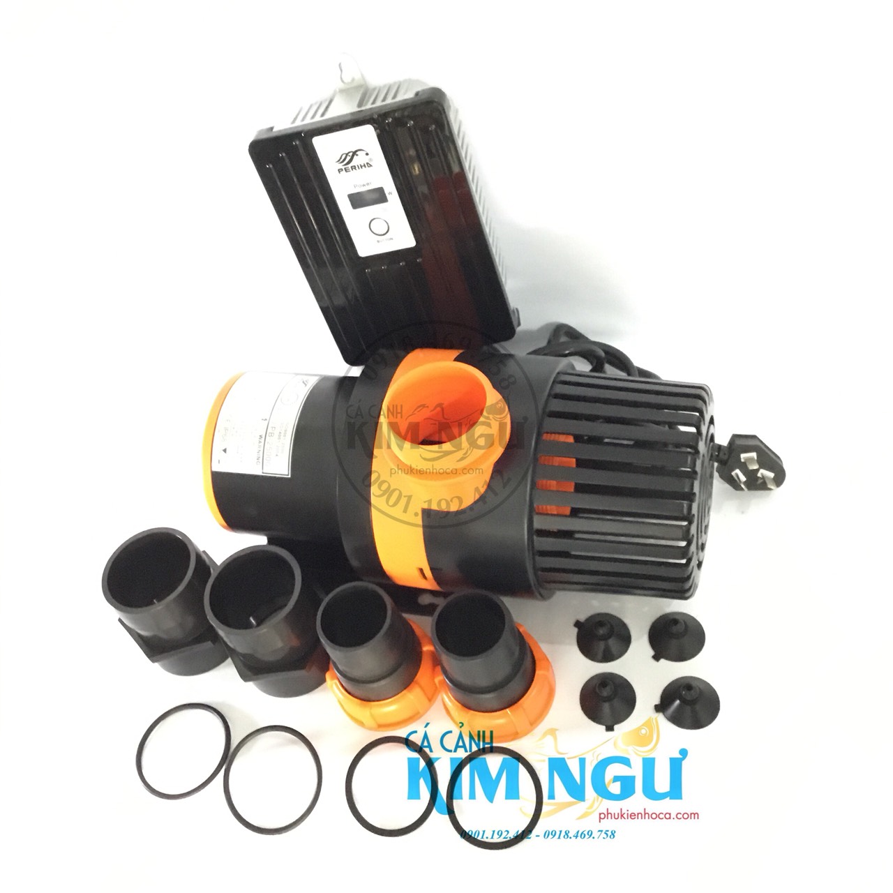 Máy Bơm Nước Hồ Cá PERIHA PB 14000 (Điều Chỉnh 3 Tốc Độ) PB14000