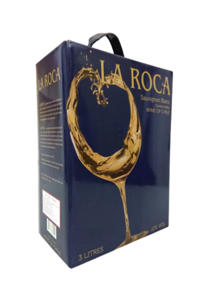 Vang Bịch Chile La Roca White 3 Lít