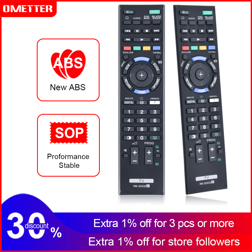 Suitable for sony tv remote control rm-gd032 general rm-gd030 rm-gd033 rm-gd031 kdl55x9000b kdl60w850b kdl26ex550 kdl40ex650