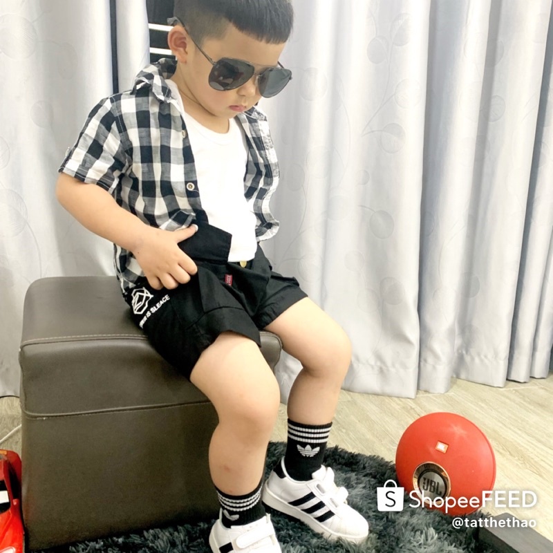 Knitted cotton high socks for babies, Boy kids high socks sweat absorbent cotton knee boots 18-28kg