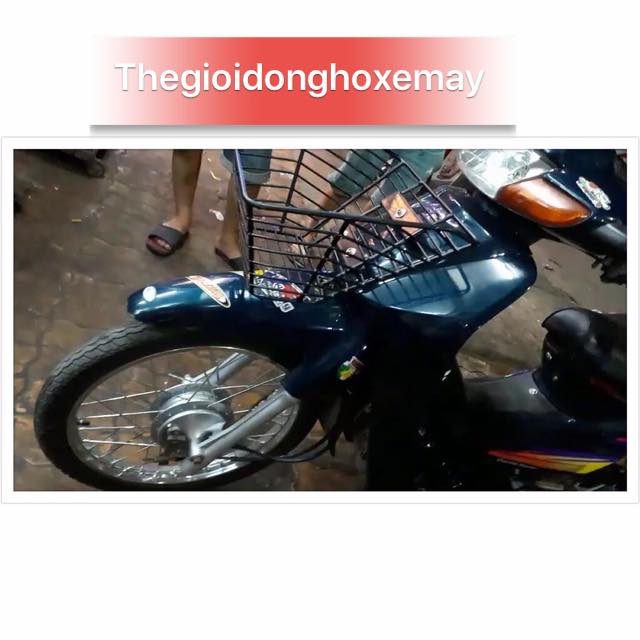 Rổ đen Honda Wave nhỏ sọc ngang