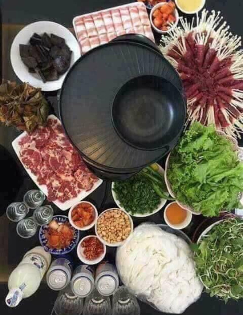 Bếp lẩu nướng đa năng 2 trong 1