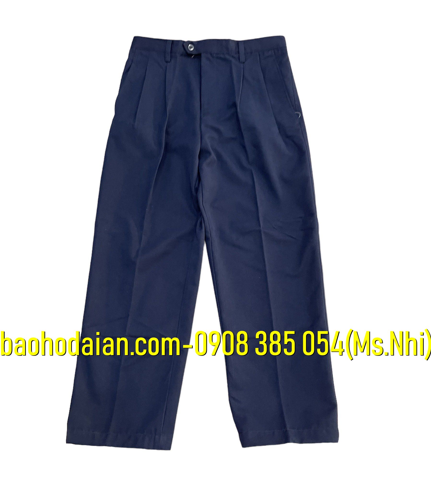 Quần bảo vệ vải kaki thành thành công
