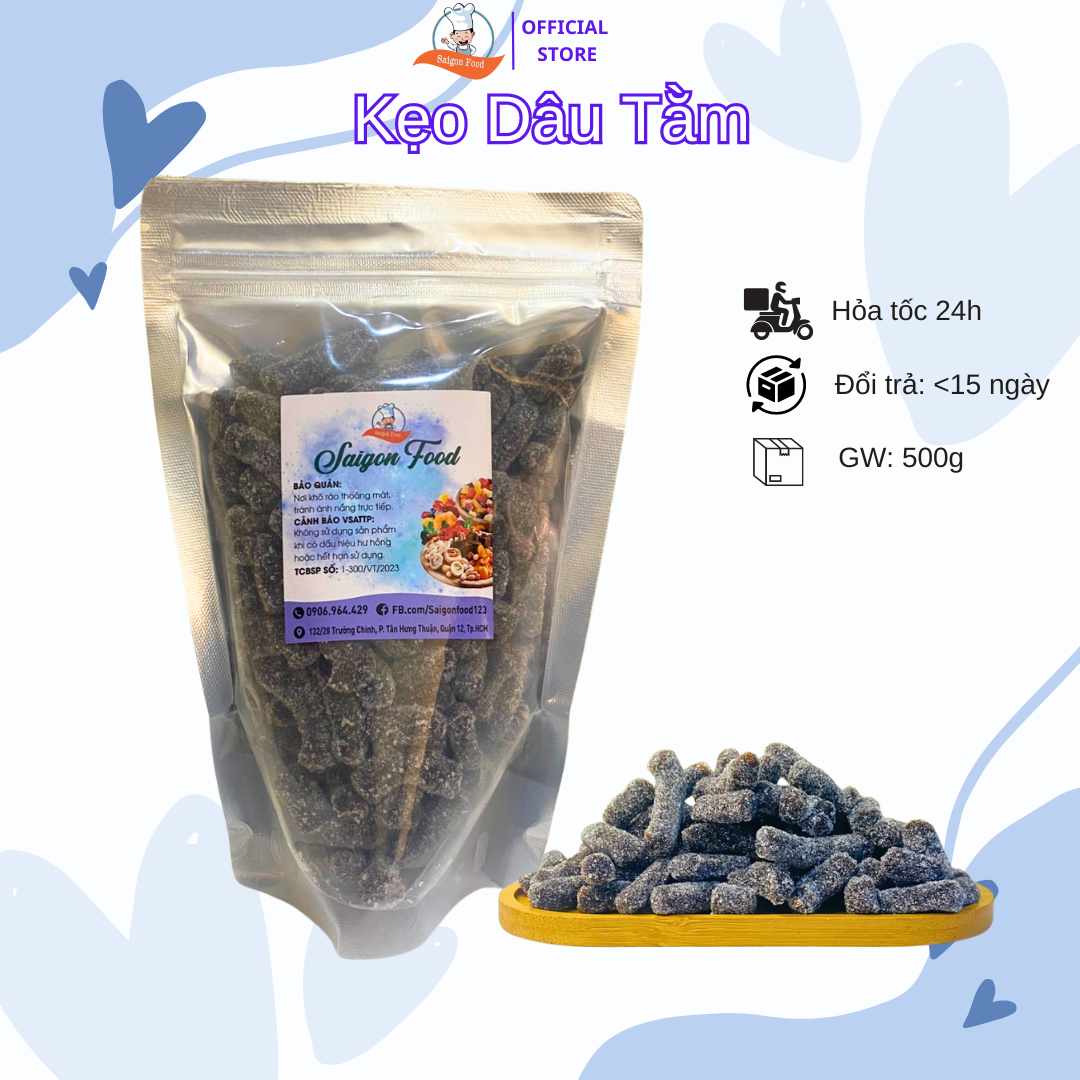 500g kẹo dâu tằm - SAIGON FOOD