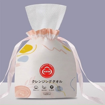 KHĂN GIẤY LAU MẶT COTTON HATSU TRẮNG