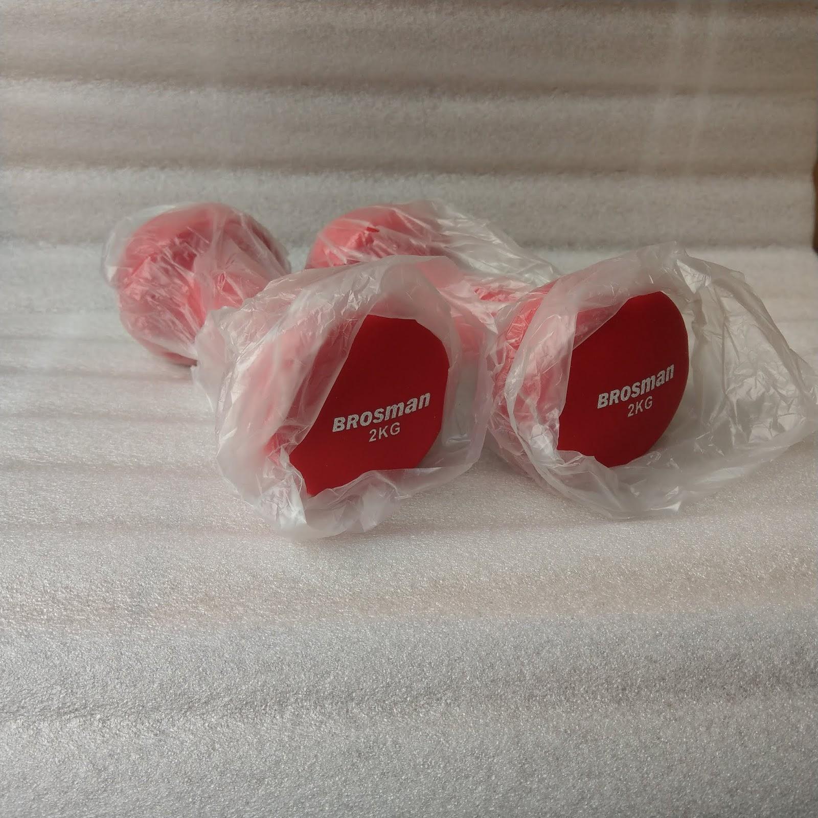 Tạ tay Brosman 2 Kg (Đỏ)