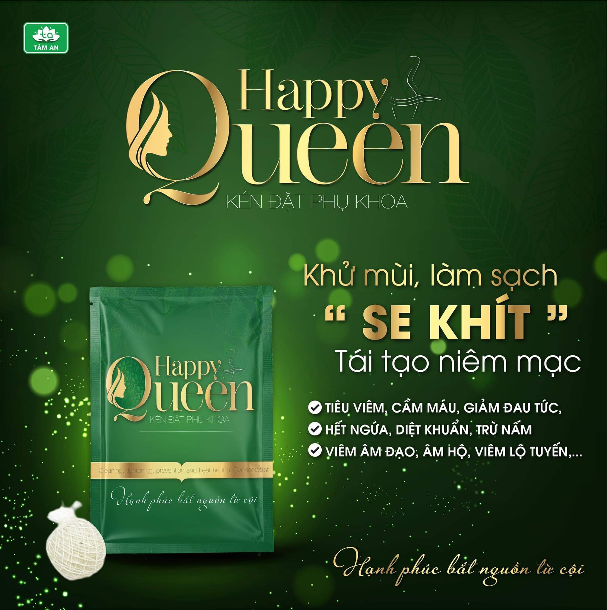 FREESHIP MAX - Kén Đặt Phụ Khoa HAPPY QUEEN.