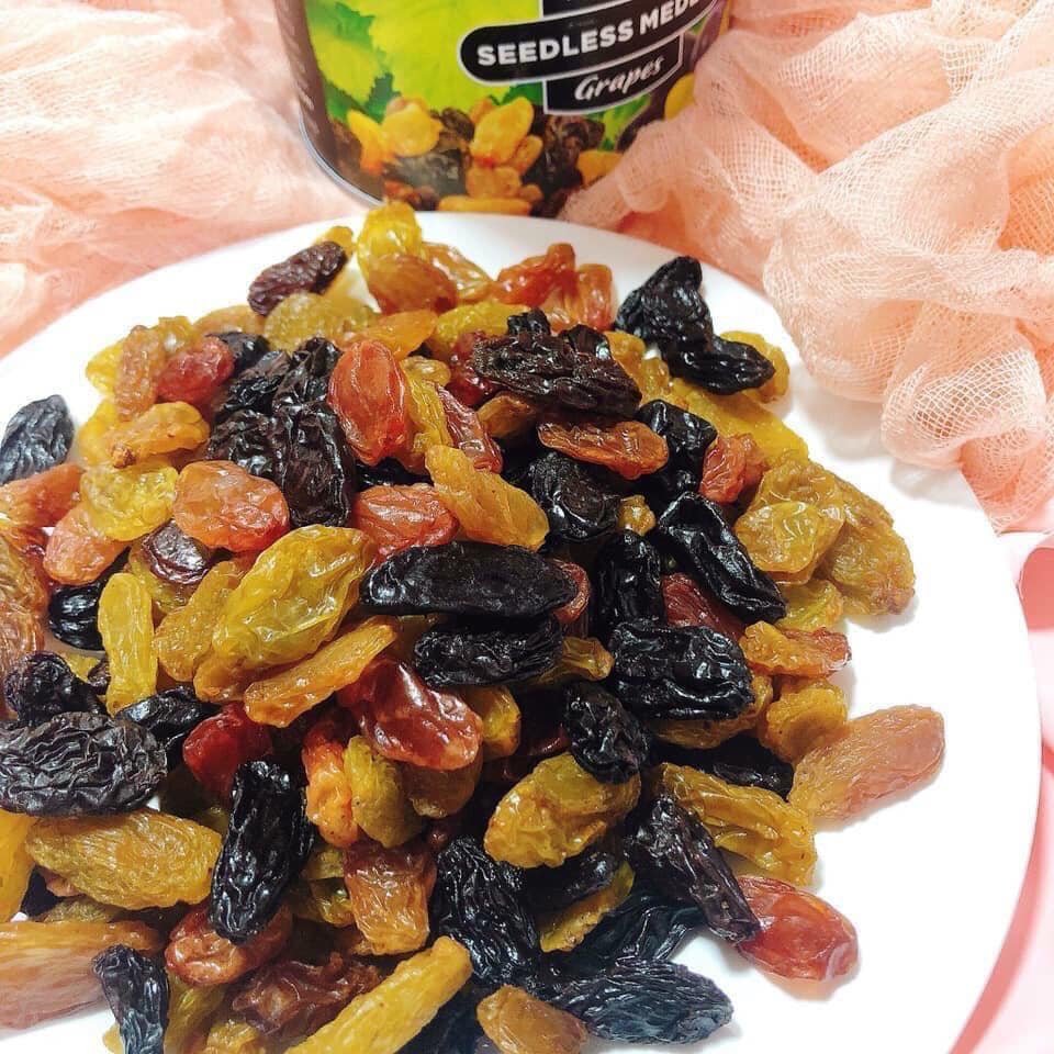 Freeship Max Nho khô Raisins Sunview Mỹ lon 425g