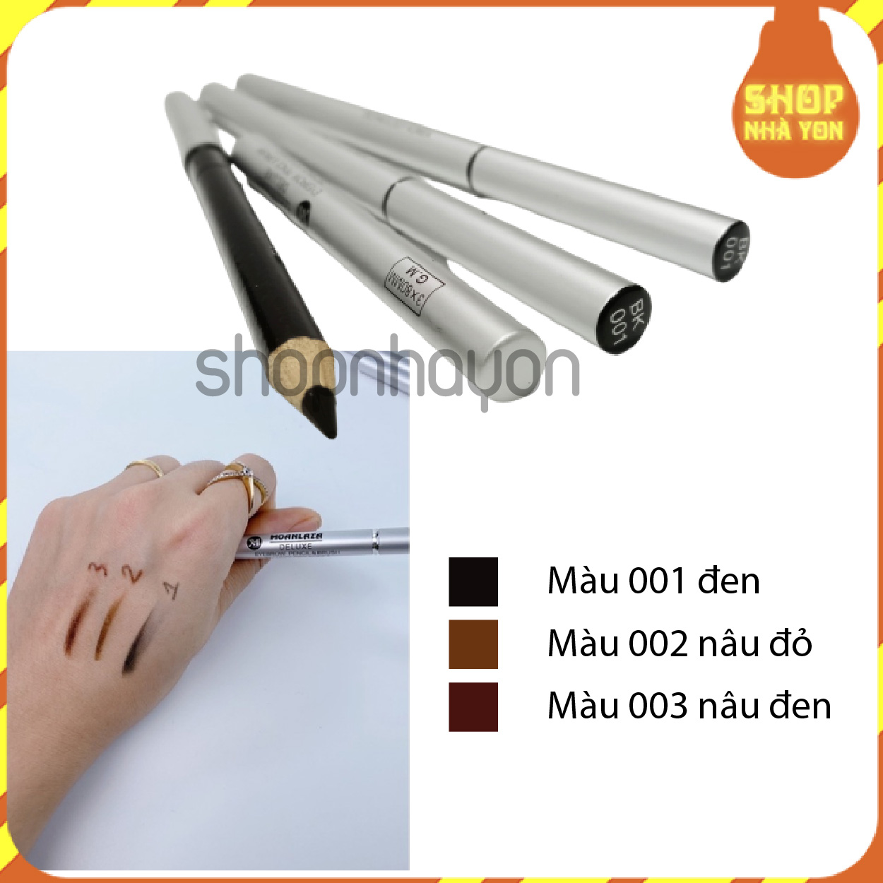 Chì kẻ chân mày Monaliza dạng sáp