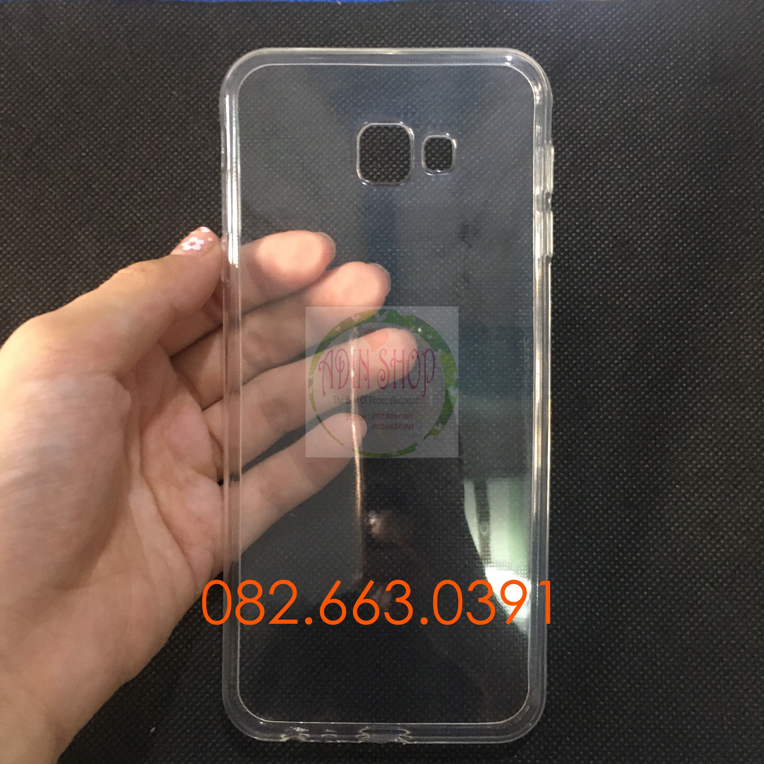Ốp lưng Samsung J4 plus (J4+) dẻo trong dẻo đen