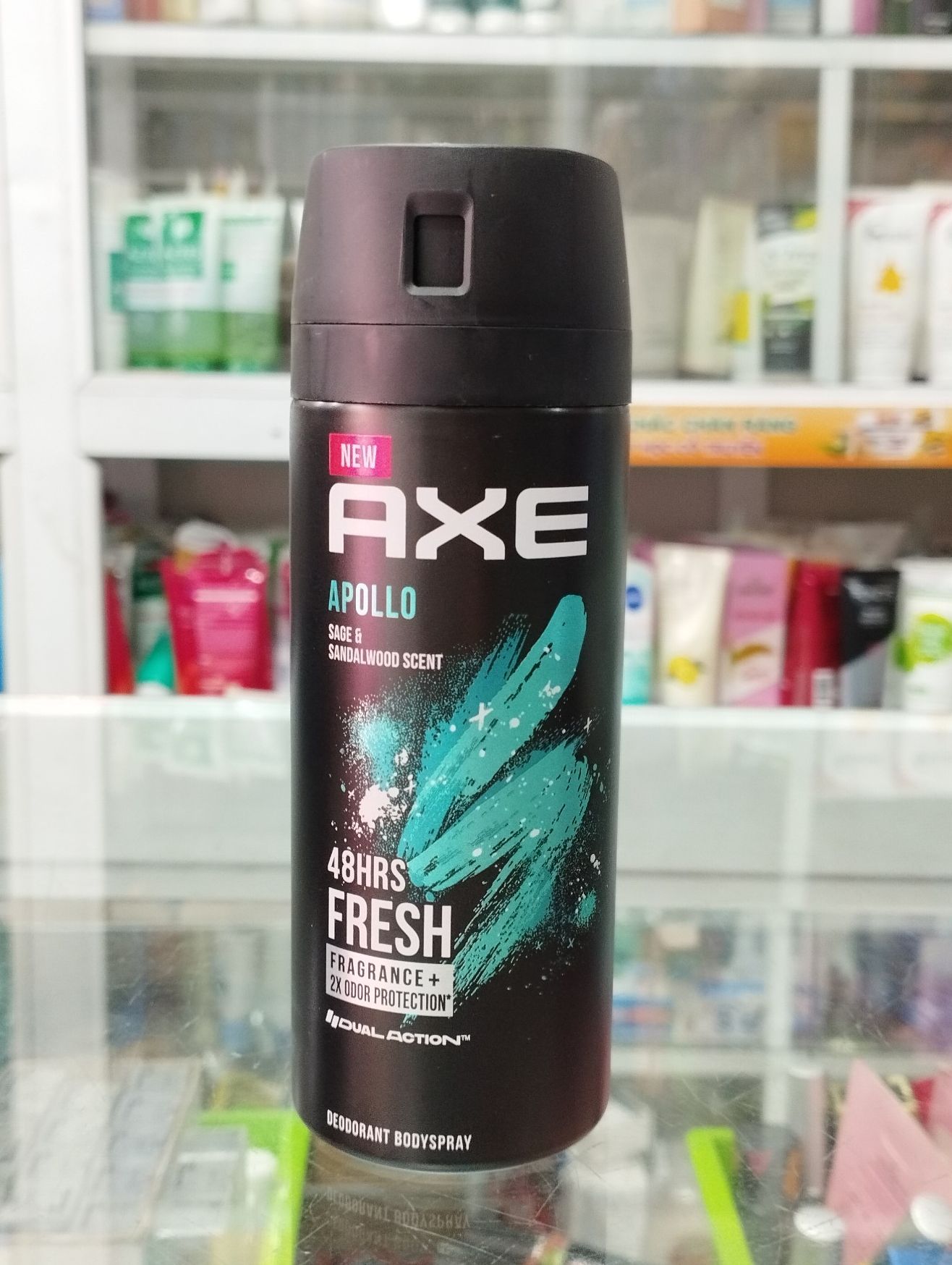 Xịt khử mùi AXE Apollo hương Tươi mát chai 135ml
